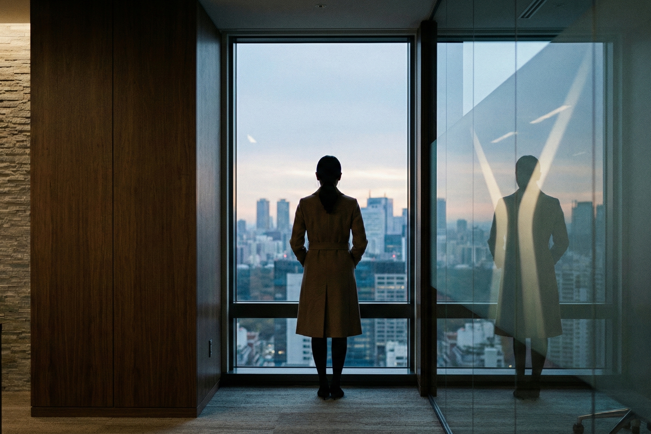 Dirigeant face à une prise de décision complexe